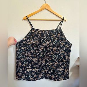 *NWT* 3X SHEIN LUNE Plus Ditsy Floral Print Cami Top